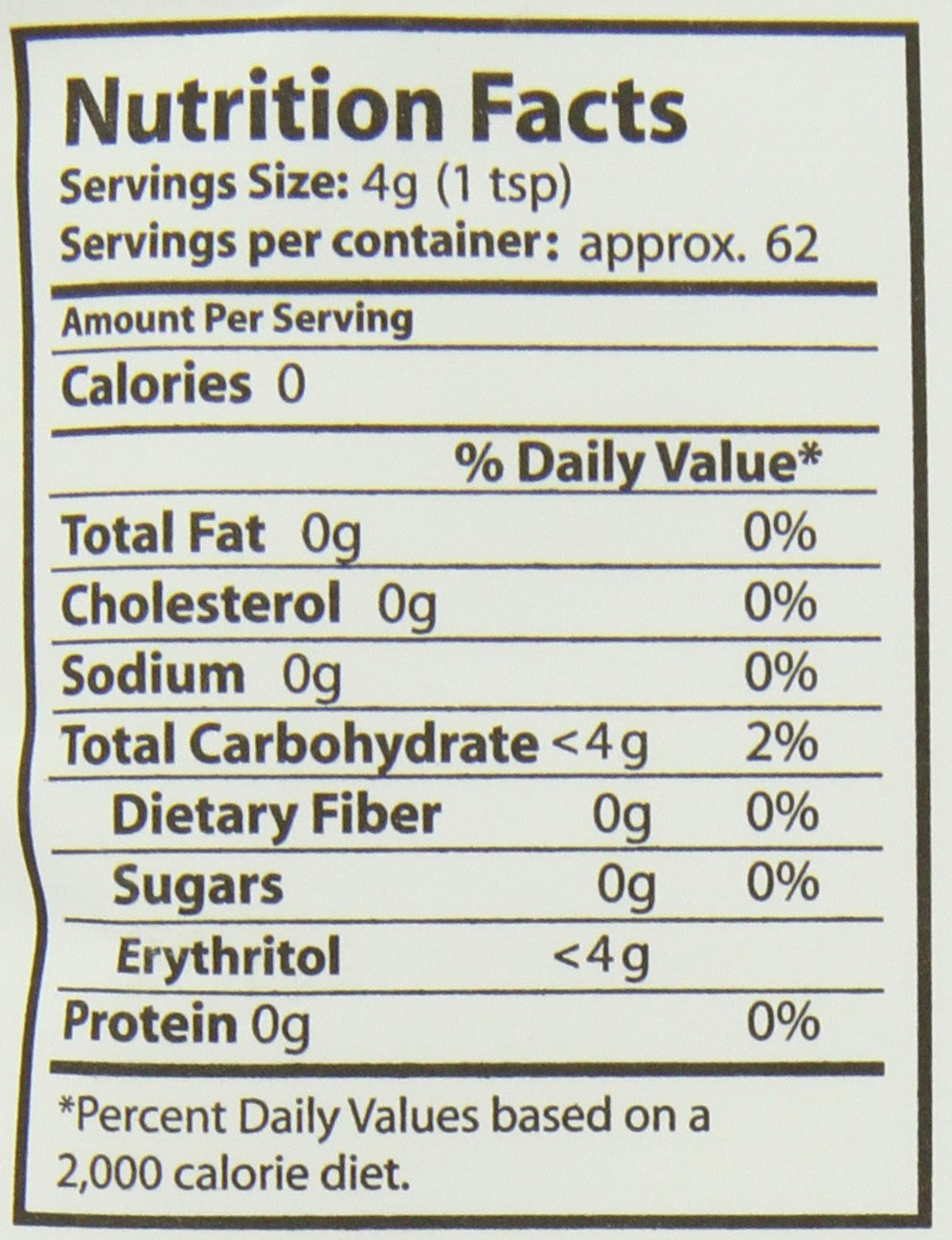 Amazon.com : Zsweet All Natural Zero Calorie Sweetener, 1.5-Pound